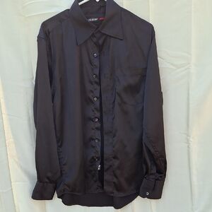 Elegant Black Dress Shirt for Men